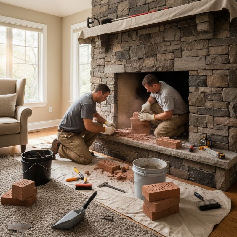 Common Issues That Require Brick Or Stone Gas Fireplace Repair